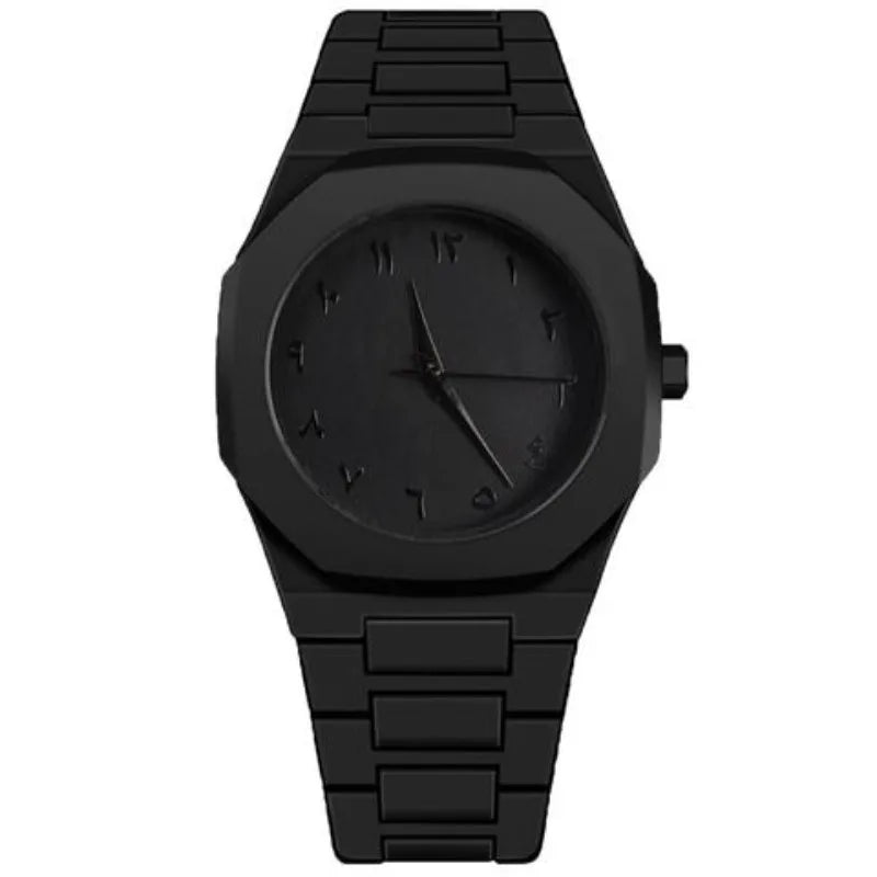 New hot selling men's high-end quartz watch, Arabic numeral watch, fashionable and simple couple watch