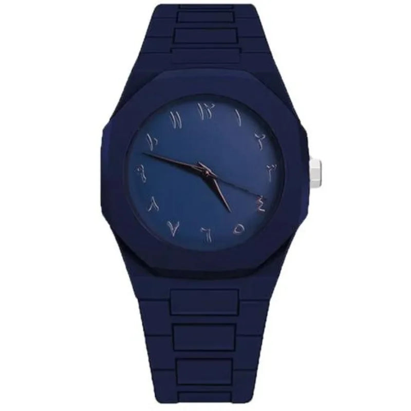 New hot selling men's high-end quartz watch, Arabic numeral watch, fashionable and simple couple watch