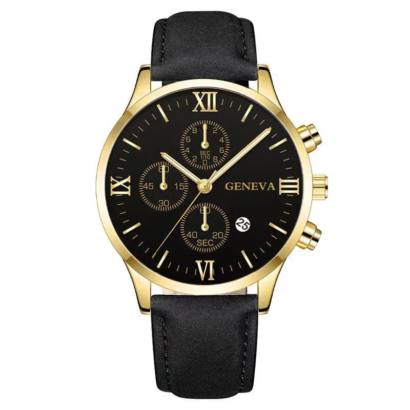 Set Fashion Mens Sports Watches Man Business Quartz Wristwatch Luxury Men Casual Clock Watch Relogio Masculino